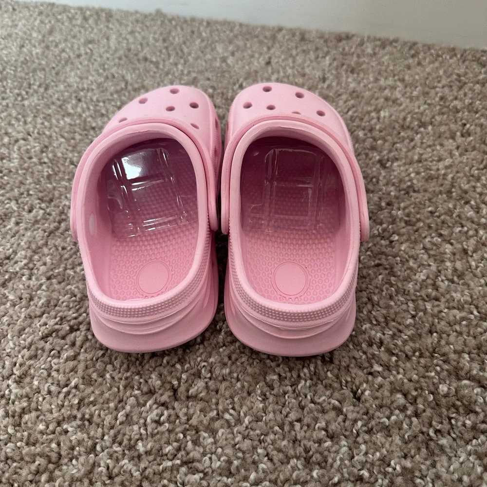 Kids Pink Clogs